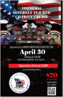 Post 268 (Sanger, Texas) to escort inaugural Severely Injured Veteran Cruise