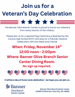 John J. Morris Post 62 joins Olive Branch and Cactus High to honor veterans