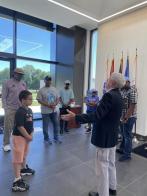 Post 1703 Children & Youth honors Virginia's fallen during field trip to Virginia War Memorial