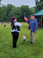 The cool rains of Memorial Day weekend didn't stop Henry K. Burtner Post 53