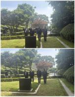 Post 38's annual Memorial Day ceremony at Yanghwajin Cemetery, Mapo Ward, Seoul, Korea 
