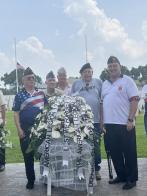Members of Post 123 attend annual Memorial Day ceremony at Clark Veterans Cemetery