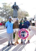 Fred Brock Post 828, others honor MLK’s legacy during wreath-laying ceremony