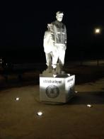 Veterans come out to do candlelight vigil for homeless veterans on longest night of the year