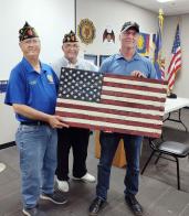 American Legion Post 911 in Hoover, Ala., holds their May meeting with a fundraiser drawing and elections