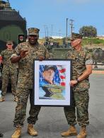 Camp Pendleton receives second painting