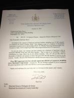 Maryland delegate rallies fellow Maryland House delegates in support of repealing the widows tax