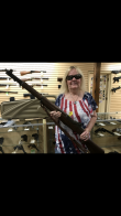 Betty “Critter” Lewis wins M1 rifle