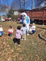 Easter Bunny seen in Rutherford 