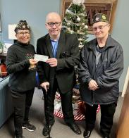 Post 21 Supports “Senior Paws”