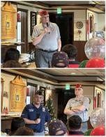 National commander makes visit to American Legion Post OK28 at Okinawa, Japan