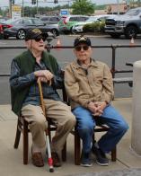 Two World War II veterans honored at Armed Forces Day
