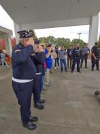 Honoring a World War II veteran on his special day