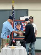 Iwo Jima survivor honored