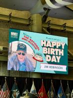 Maj. James Robinson's 105th birthday celebration 