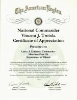 Morrison (Ill.) Post 328 attains 100% membership