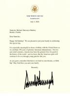 Young SAL member gets presidential letter