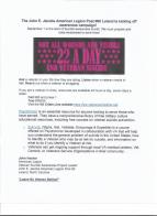 Post 68 (Leland, N.C) starts September campaign for Suicide Prevention Awareness Month
