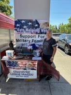 Army veteran/Legionnaire raises funds for local military food program