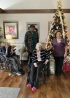 Fred Brock Post 828 delivers gifts to local nursing homes