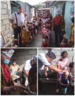 American Legion Allen "Pop" Reeves Post 123 sponsors first feeding program for "Children’s Better Life Feeding Program" 