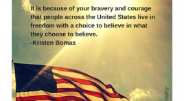 My U.S. flag photo