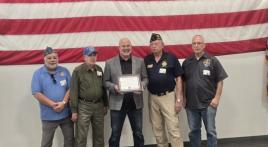 John J. Morris Post 62 presents Americanism Award to Tyr Tactical John J. Morris Post 62 presents Americanism Award to Tyr Tactical