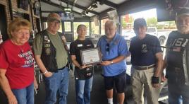 John J. Morris Post 62 honors Bubba's 33 as Peoria Business of the Month
