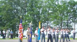 Gravesites on Memorial Day