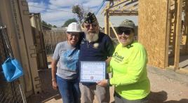 John J. Morris Post 62 honors Habitat For Humanity