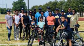 Post 1703 Legionnaires' 100 Miles for Hope initiative 