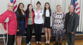 Post 555 Auxiliary sponsors three students for Girls State
