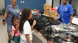 Fred Brock Post 828 Family sponsors Annual CWB Back-to-School Jamboree 