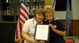 American Legion Auxiliary Unit 14 Member Earns National Award