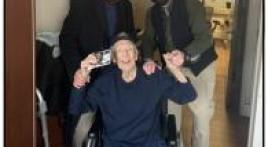 Buddy Check with a 100-year-old member