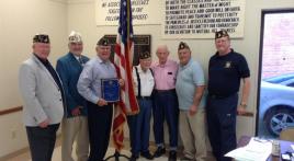 Post 19 Blue Cap recipients recognized