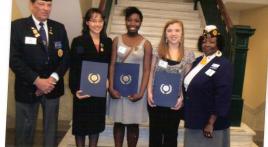 DEPT OF FL 15TH DISTRICT ORATORICAL CONTESTANTS