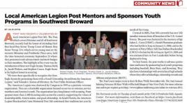 Post 385, FL Eagle Scout Award Presentation