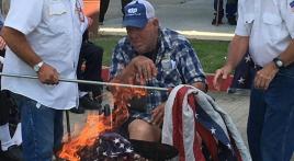 Post 19 from Jennings conducts flag retirement ceremony