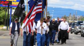 Vietnam Honor and Remembrance Walk, Columbia Falls, Mont.