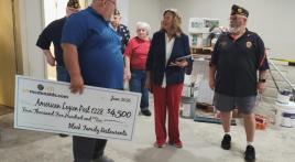 Alabama post receives donation from local business Alabama post receives donation from local business