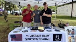 American Legion Post 17 Joins U.S. Army Heritage Week Celebration at Fort DeRussy
