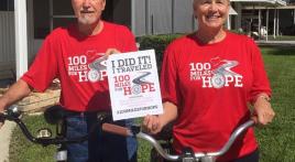 100 miles - done that! (Post/Unit 390, Mid Florida Lakes, Leesburg, Fla.)