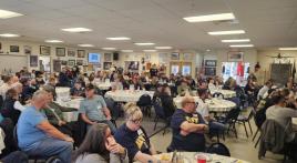 Post Falls, Idaho, Post 143 Be the One launch party/Army-Navy Game watch party