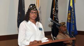 Fred Brock Post 828 holds joint officer-installation ceremony, including second female commander