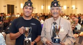 World War II veteran recognized oldest attendee at Department of Texas convention 