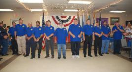 Post 4, District 7 Installation