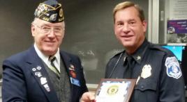 American Legion Post 449 honors police department
