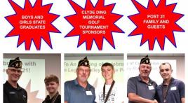 Holley-Riddle Post 21 honors Boys and Girls State graduates