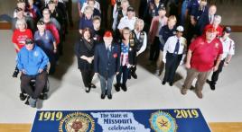 Department of Missouri American Legion Family brings Centennial Celebration to Missouri Veterans Home-Warrensburg